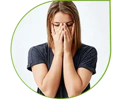 Чувство сухости, жжения в носу